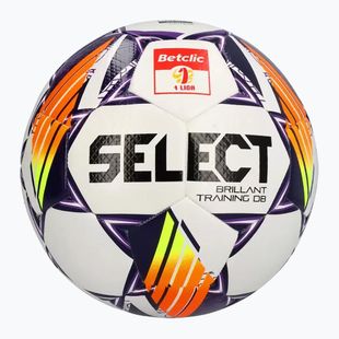Fotbalový míč SELECT Brillant Training DB Betclic 1 Liga v24 white/purple