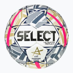 Míč na házenou SELECT Ultimate EHF Champios League LM V26 Replica rozmiar 2 white/red