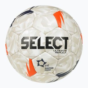 Míč na házenou SELECT Ultimate EHF European League V26 Replica rozmiar 0 white/black/orange