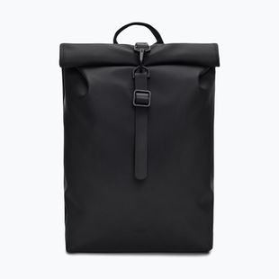 Batoh  Rains Rolltop Rucksack Mini 10 l black