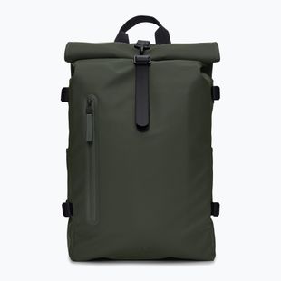 Městský batoh Rains Rolltop Rucksack Large 23 l green