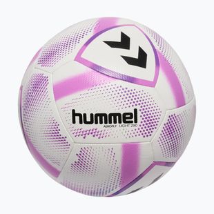 Fotbalový míč Hummel HML Aerofly Light 290 white/purple velikost 3
