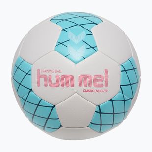 Míč na házenou Hummel Classic Energizer off white/light blue/marine size 2