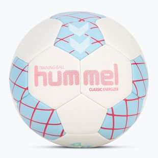 Míč na házenou Hummel Classic Energizer off white/light blue/yellow velikost 3