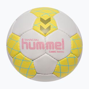 Míč na házenou Hummel Classic Training HB white/yellow/blue size 1