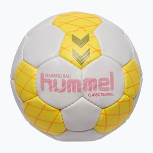 Míč na házenou Hummel Classic Training HB white/yellow/blue size 2
