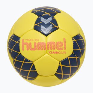 Míč na házenou Hummel Classic Elite HB yellow/marine/orange size 2