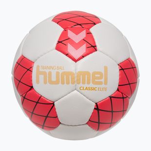 Míč na házenou Hummel Classic Elite HB off white/red/black size 2