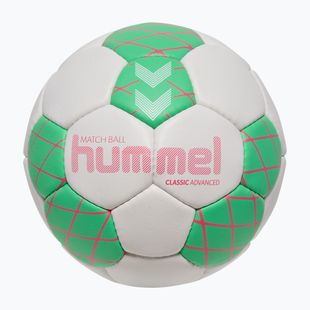 Míč na házenou Hummel Classic Advanced HB off white/green/red size 3