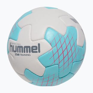 Míč na házenou Hummel Startraining HB white/light blue/navy size 3