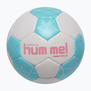 Míč na házenou Hummel Classic Energizer off white/light blue/marine size 1