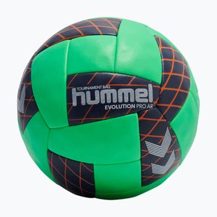 Míč na házenou Hummel Evolution Pro AR HB green/black/orange size 3