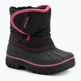 Dětské sněhule BIG STAR OO374057 black/dark pink