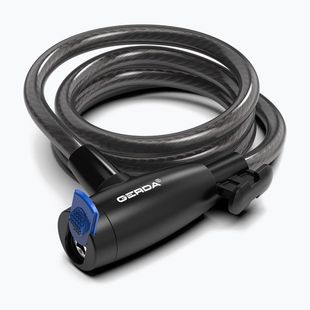 Zámek na kolo GERDA FLEX 1500/12T black