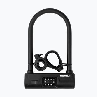 Cyklistický zámek GERDA Ultra Combo 245/153C U-Lock black