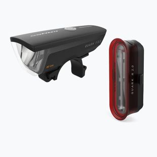 Sada cyklistických světel KROSS Quark Set 2.0 black