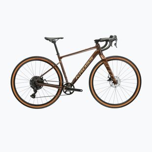 Gravelové kolo KROSS Esker 2.0 brown/beige/gloss