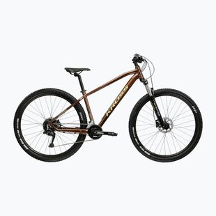 Horské kolo KROSS Hexagon 5.0 27.5" brown/gold/gloss
