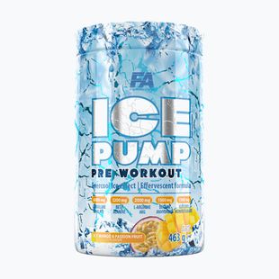 Předtréninkový přípravek Fitness Authority Ice Pump Pre Workout 463 g ledové mango/passion fruit