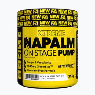 Předtréninkový doplněk Fitness Authority Napalm On Stage Pump 313 g mango/lemon