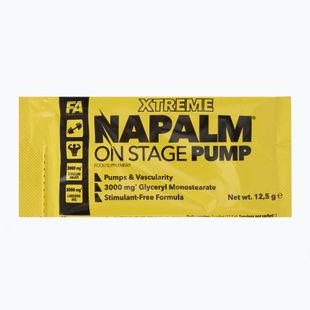 Předtréninkový přípravek Fitness Authority Napalm On Stage Pump 12,5 g mango/lemon