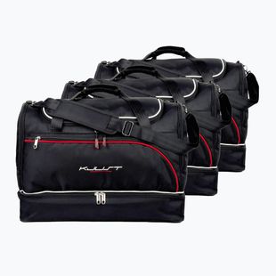 Sada tašek do zavazadlového prostoru auta  KJUST Alfa Romeo Mito Hatchback 2008-2018 3 ks. black