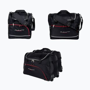 Sada tašek do zavazadlového prostoru KJUST Infiniti Q50 Hybrid 2013-2017 4 ks black