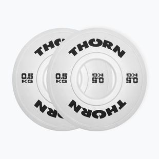 Zátěž THORN FIT Fractional 2 x 1 kg white/black
