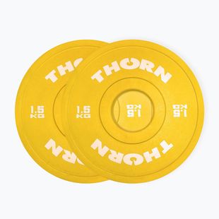 Zátěž THORN FIT Fractional 2 x 3 kg yellow/white