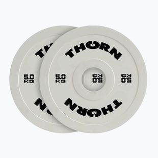 Zátěž THORN FIT Fractional 2 x 10 kg white/black