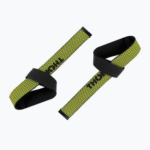 Zvedací popruhy THORN FIT Lifting Straps Anti-Slip army green