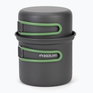 Sada hrnců Rockland Travel Pro grey/green