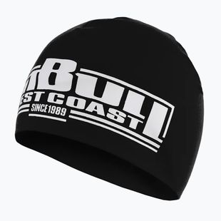 Pitbull West Coast Beanie Classic Boxerská zimní čepice černá/bílá
