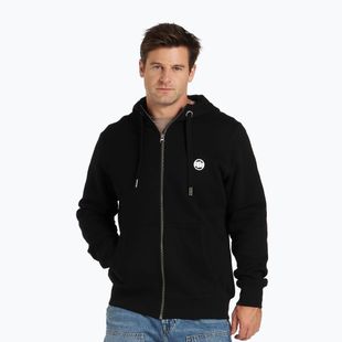 Pánská mikina Pitbull Small Logo Hooded Zip black