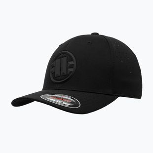 Pánská kšiltovka Pitbull West Coast Full Cap Logo 3D Angle Welding black