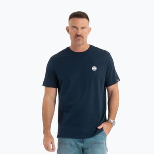 Pánské tričko na lezení Pitbull Small Logo dark navy