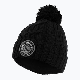 Pánská zimní čepice Pitbull Beanie Snow Crew black