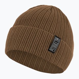 Pánská zimní čepice Pitbull Beanie Silvas TM coyote brown