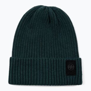 Zimní čepice Pitbull Beanie Velcro Logo green