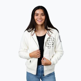Dámská mikinaPitbull Sherpa Ruffina Hooded Zip off white