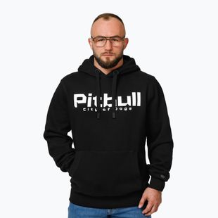 Pánská mikina  Pitbull Hooded City Of Dogs black