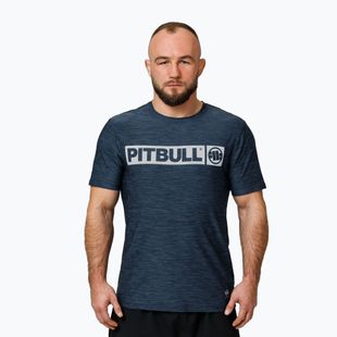 Pánské tričko Pitbull Hilltop Casual Sport T-shirt navy melange