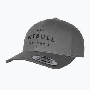 Kšiltovka Pitbull Snapback ,,USA CAL" Classic Low Profile graphite