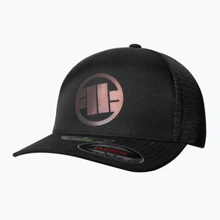 Kšiltovka Pitbull Mesh Full Cap Logo Iridescent Flexfit black
