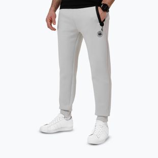Pánské kalhoty Pitbull Dogwood Track Pants white/blue