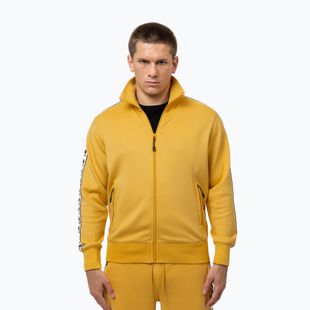 Pánská mikina  Pitbull Track Jacket Powers pale yellow