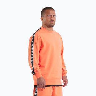 Pánská mikina  Pitbull Tape Nugget Crewneck Sweatshirt bright salmon