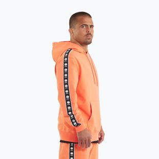 Pánská mikina  Pitbull Tape Nugget Hooded Sweatshirt bright salmon