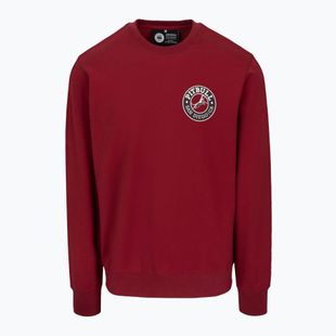 Pánská mikina  Pitbull San Diego Ca Crewneck Sweatshirt burgundy