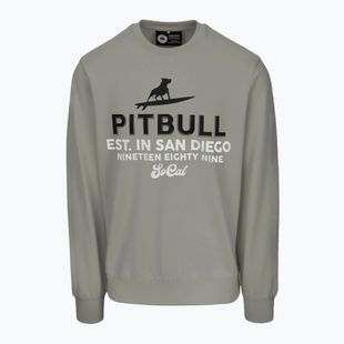 Pánská mikina  Pitbull Surfing Dog Crewneck Sweatshirt dusty salvia